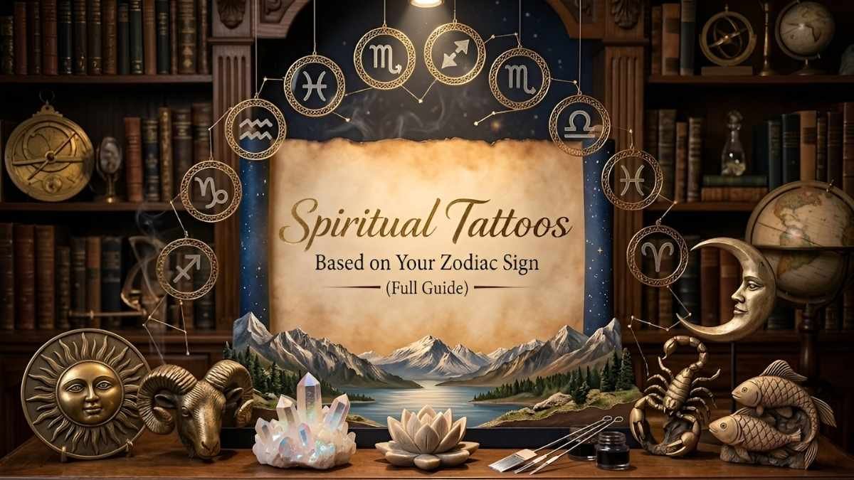 Spiritual Tattoos by Zodiac Sign: Full Guide to Meaningful Designs and Symbolic Inspirations for Every Star Sign
