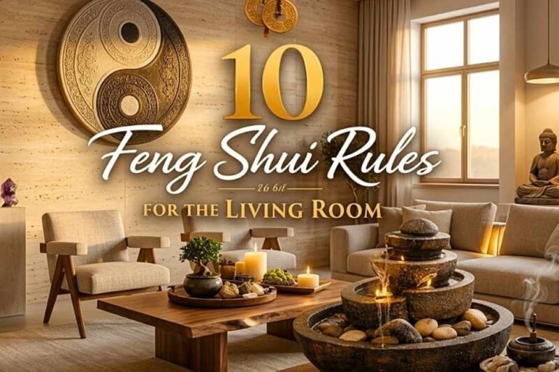 Feng Shui Living Room: 10 Essential Rules for Harmony, Positive Energy Flow, and Balanced Home Design