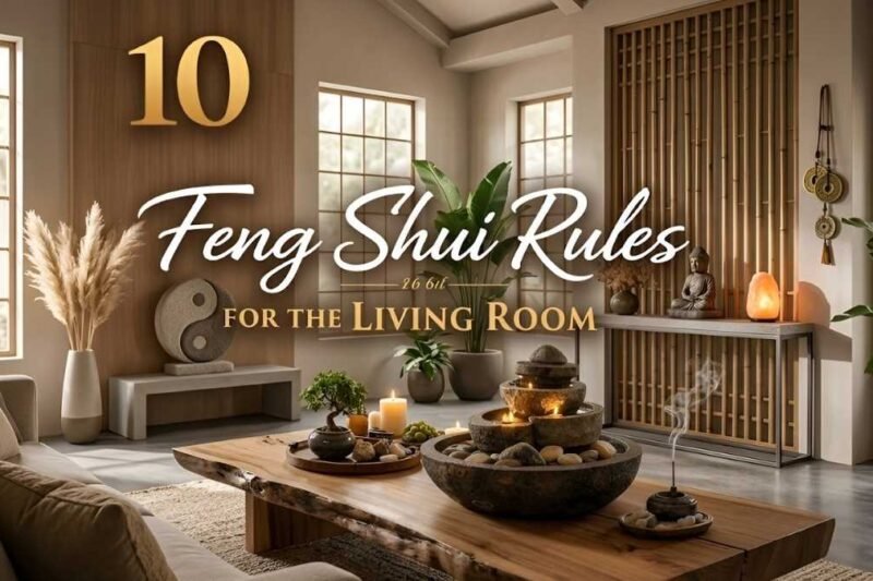 10 Feng Shui Rules for the Living Room 2026 Energy Guide: Simple Tips for Harmony Balance and Positive Flow