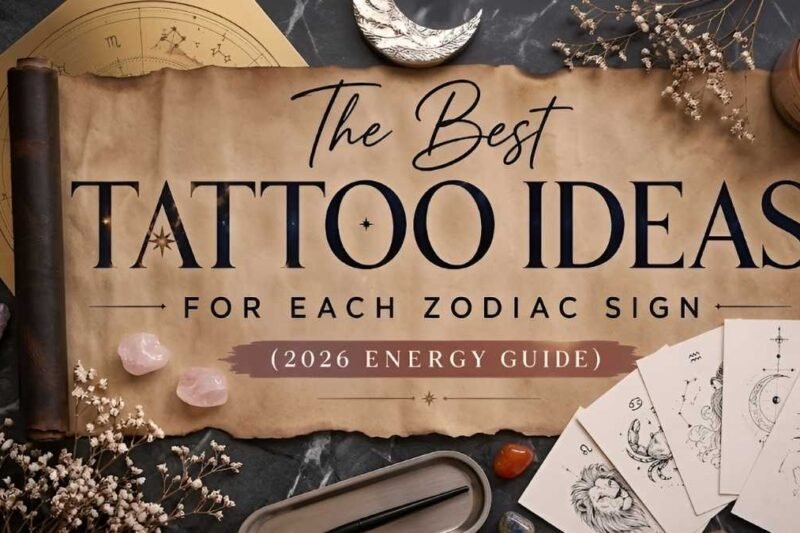 Best Tattoo Ideas for Each Zodiac Sign 2026 Energy Guide: Unique Astrology Inspired Ink Designs