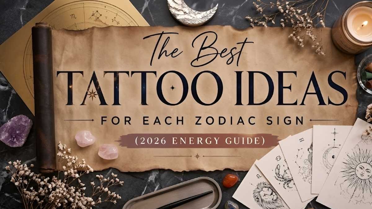 Best Tattoo Ideas for Each Zodiac Sign 2026 Energy Guide: Unique Astrology Inspired Ink Designs